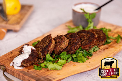 Shami Kabab recipe provided by the Certified Angus Beef® brand.