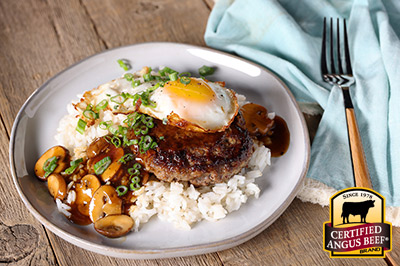 Loco Moco  recipe provided by the Certified Angus Beef® brand.