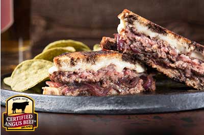 Saint Patty Melt recipe provided by the Certified Angus Beef® brand.